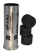 37mm rubber foam baton cartridge